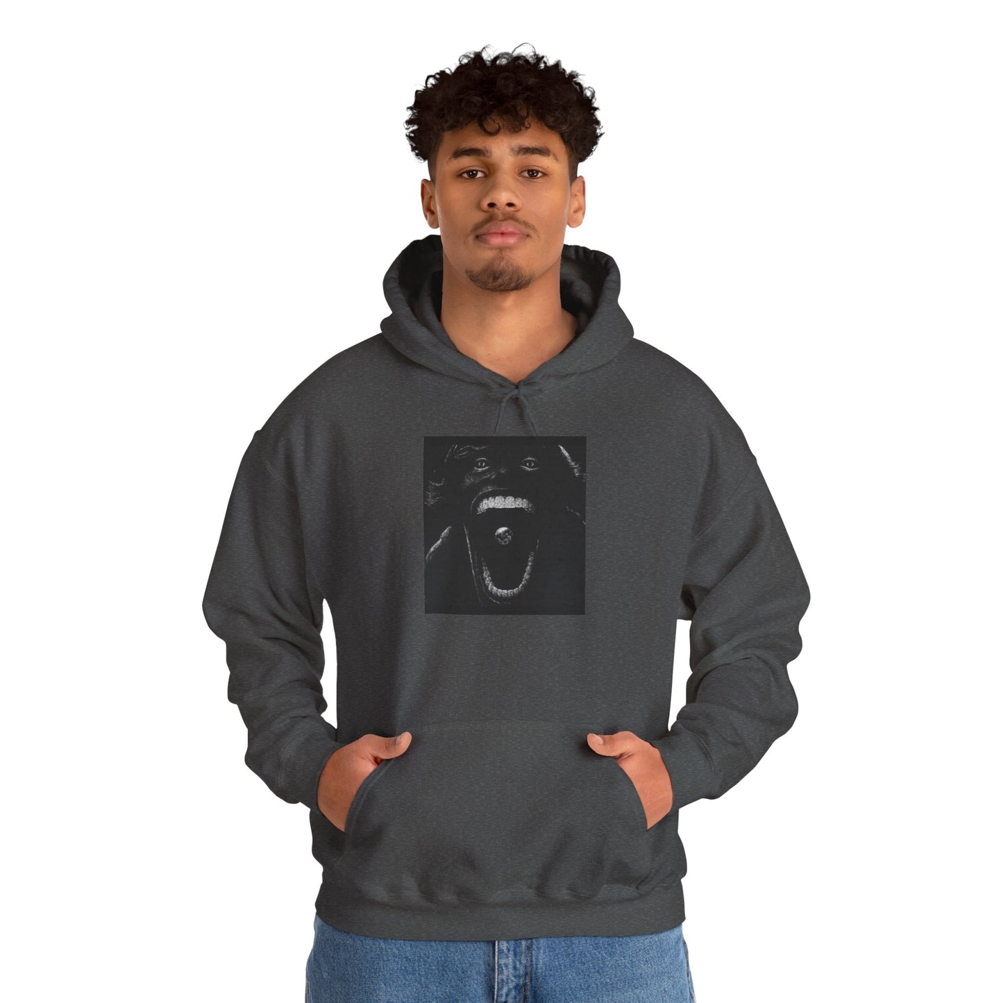67 Meme Monster Hoodie — Scary Pullover for Meme Fans & Horror Lovers - Creepy