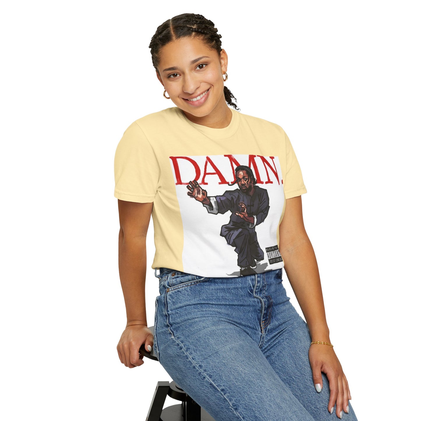 Kendrick Lamar "Kung Fu Kenny" "Damn" Album - T-shirt