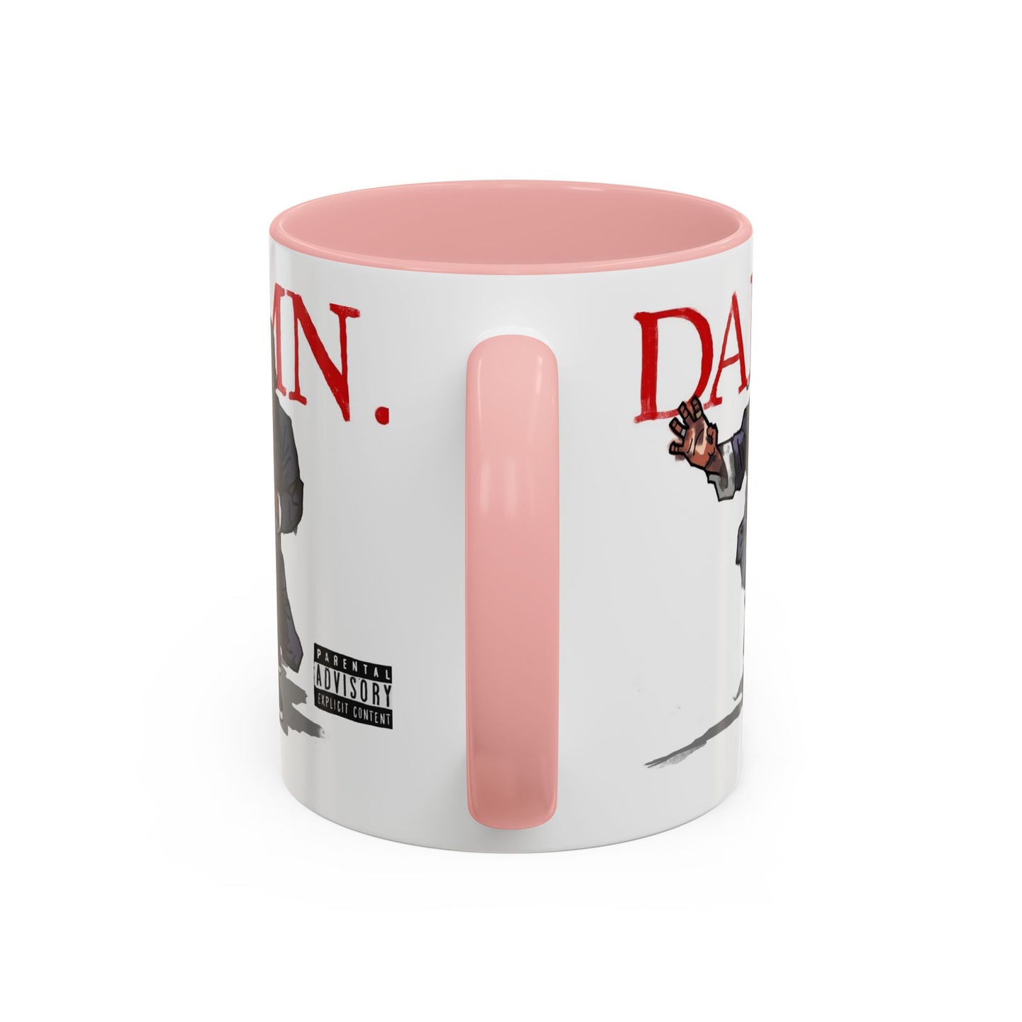 Kendrick Lamar “Kung Fu Kenny” DAMN Mug – Hip-Hop Coffee Cup, Artistic Fan Gift