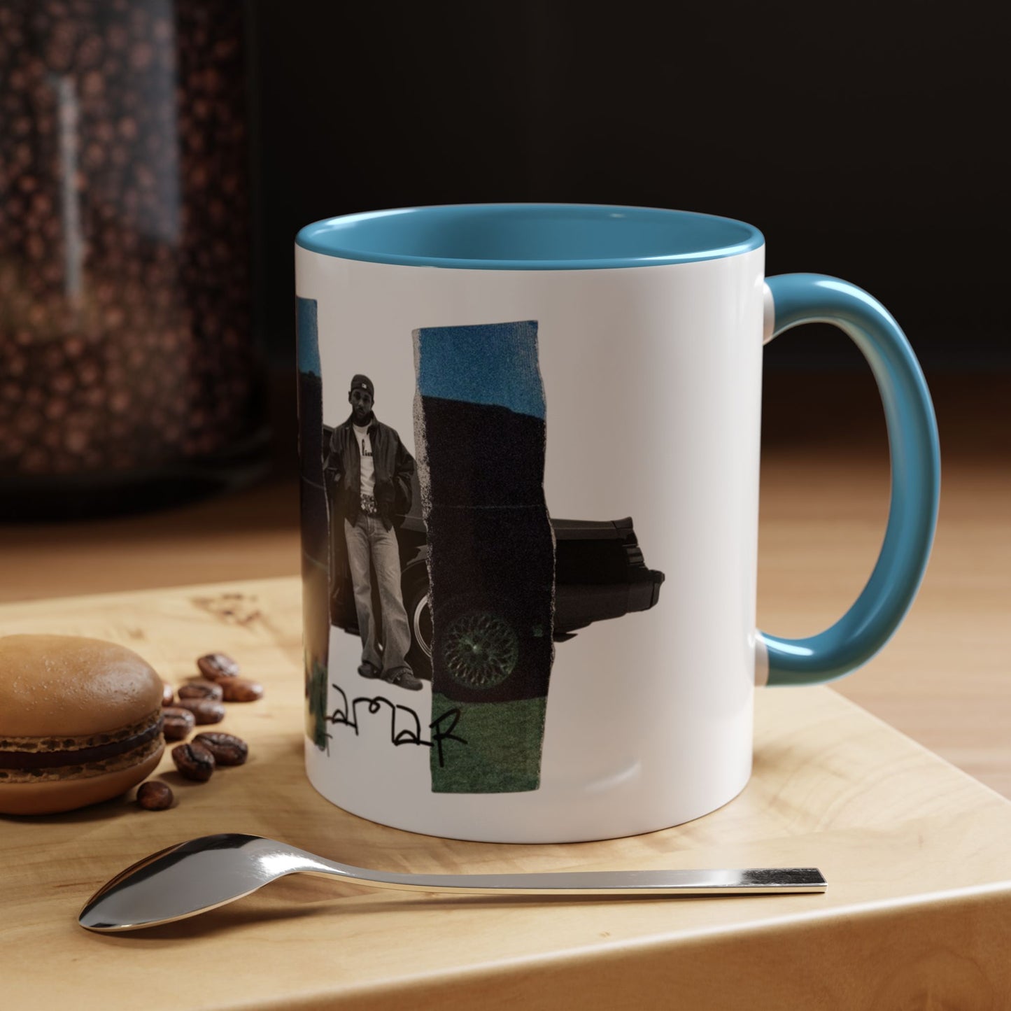 Kendrick Lamar GNX x Good Kid, M.A.A.D City Mashup Mug – Hip-Hop Fan Art Accent Coffee Cup