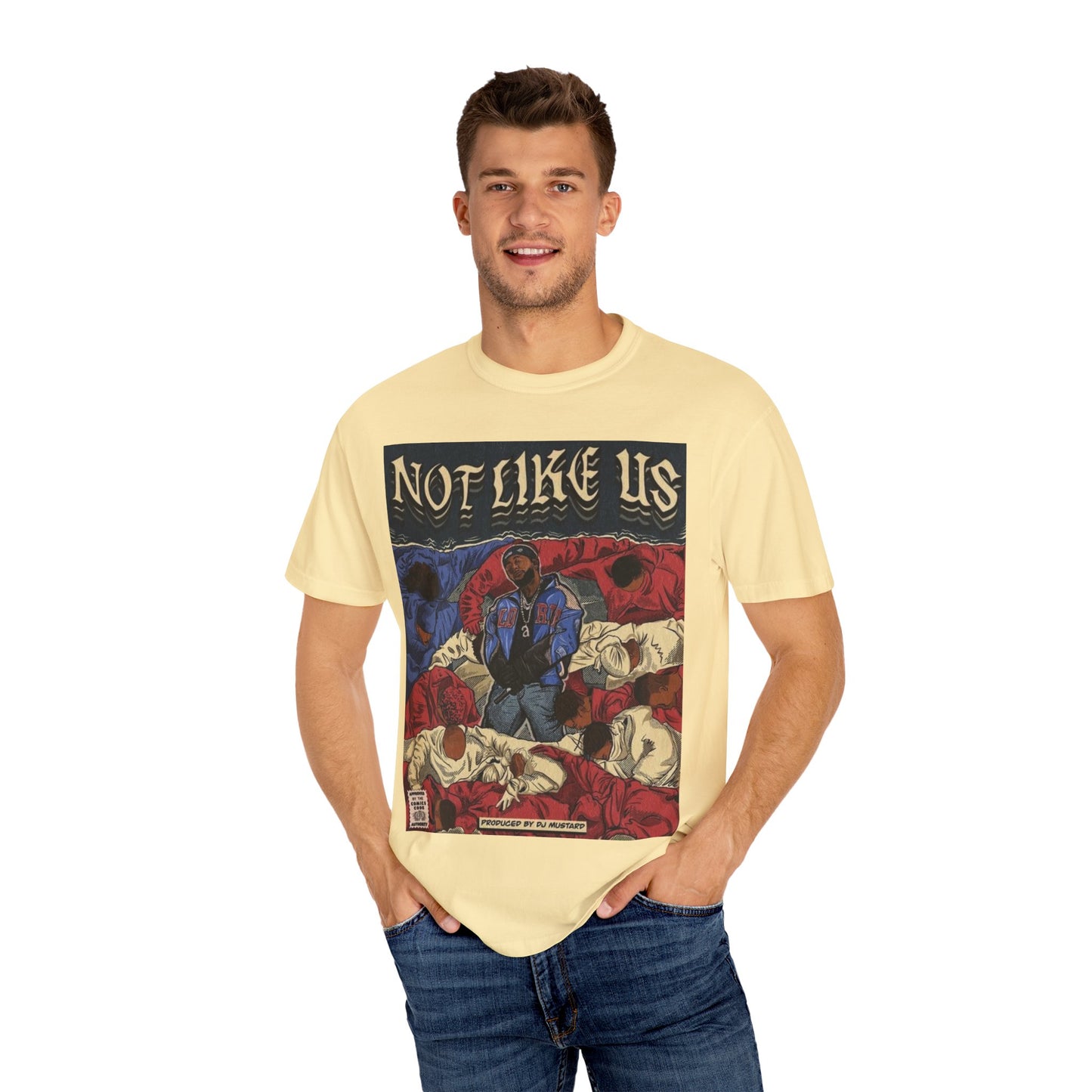 Kendrick Lamar "Not Like Us" Comic Cover - T-shirt