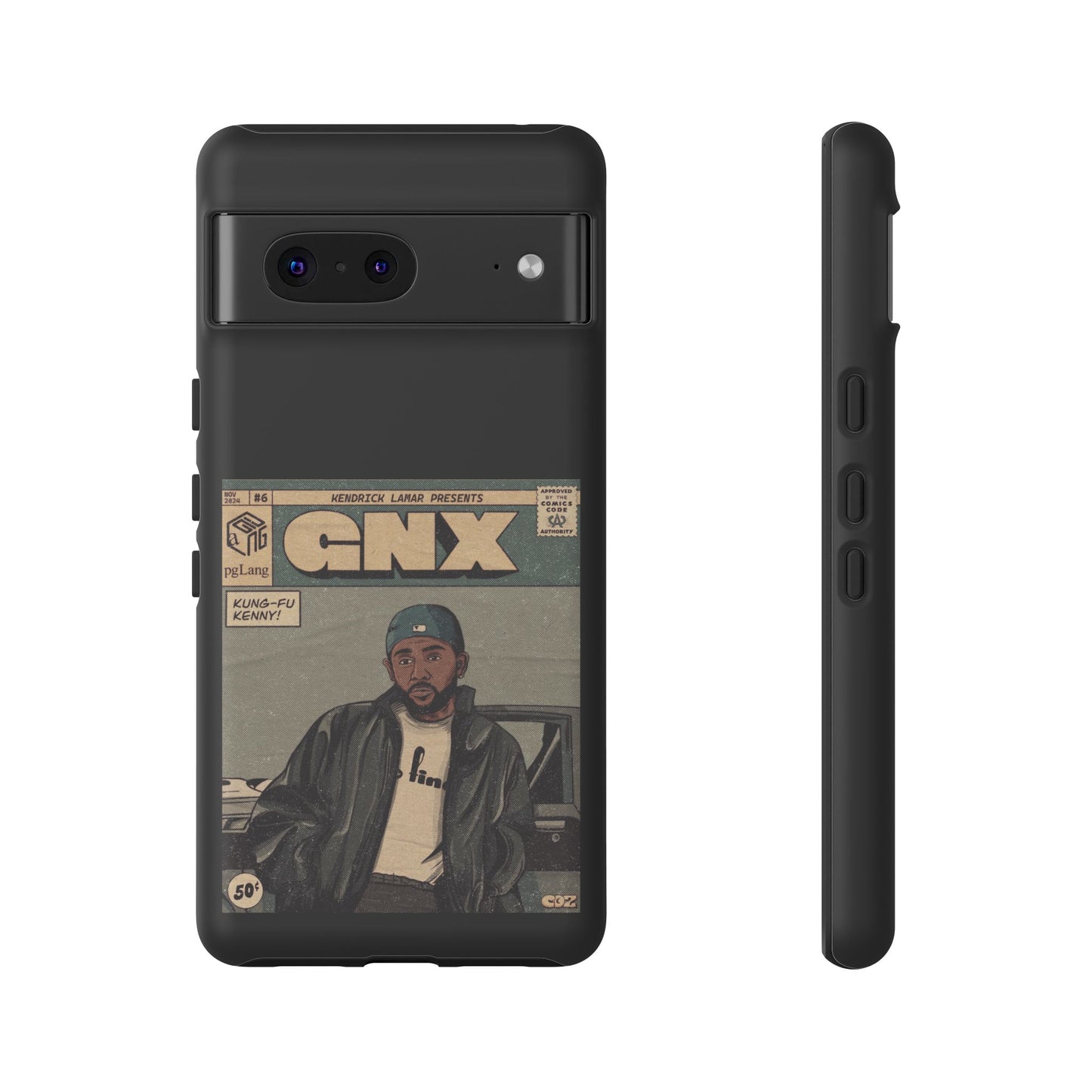 Kendrick Lamar "GNX" Comic Book Phone Case – Tough Shockproof Cover for iPhone, Samsung, & More