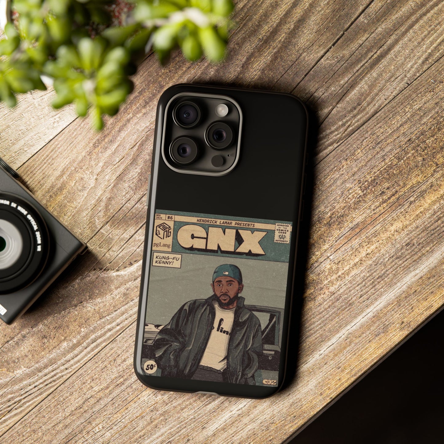 Kendrick Lamar "GNX" Comic Book Phone Case – Tough Shockproof Cover for iPhone, Samsung, & More