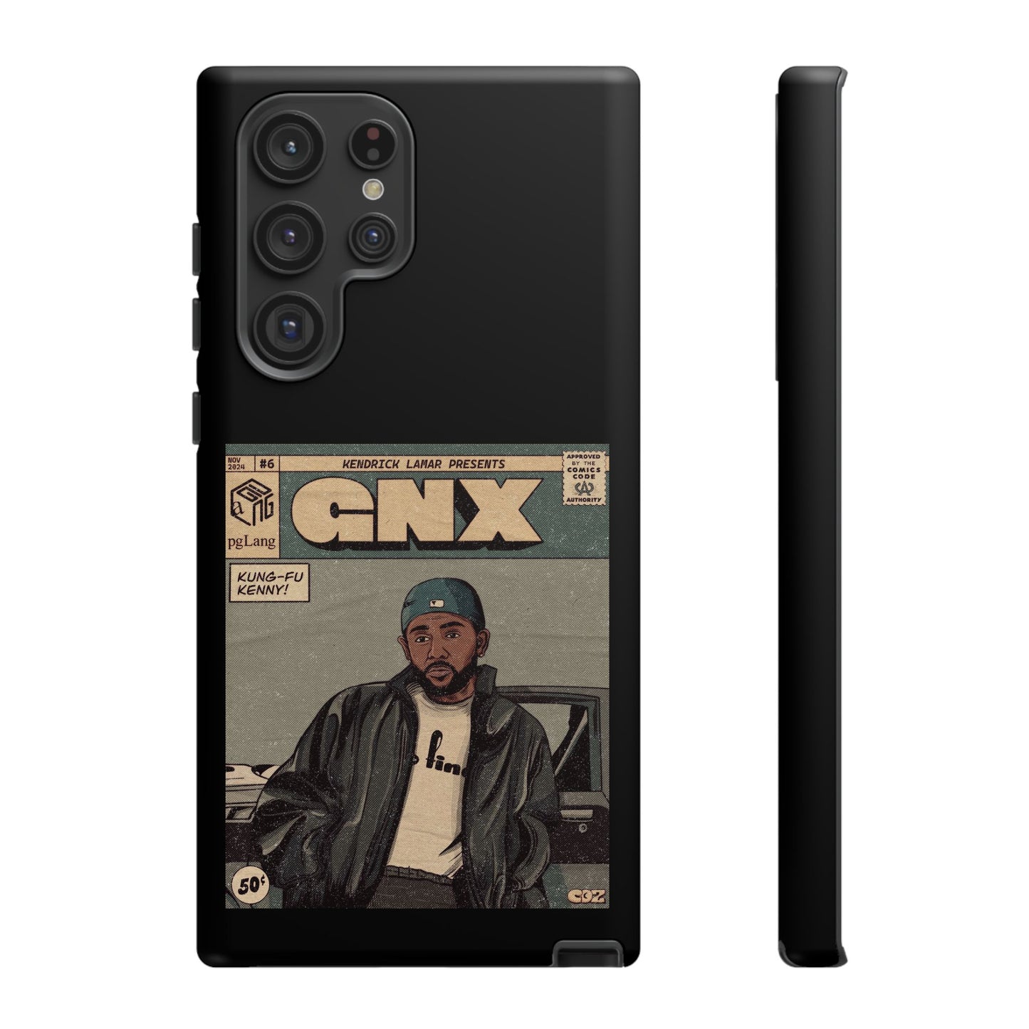 Kendrick Lamar "GNX" Comic Book Phone Case – Tough Shockproof Cover for iPhone, Samsung, & More