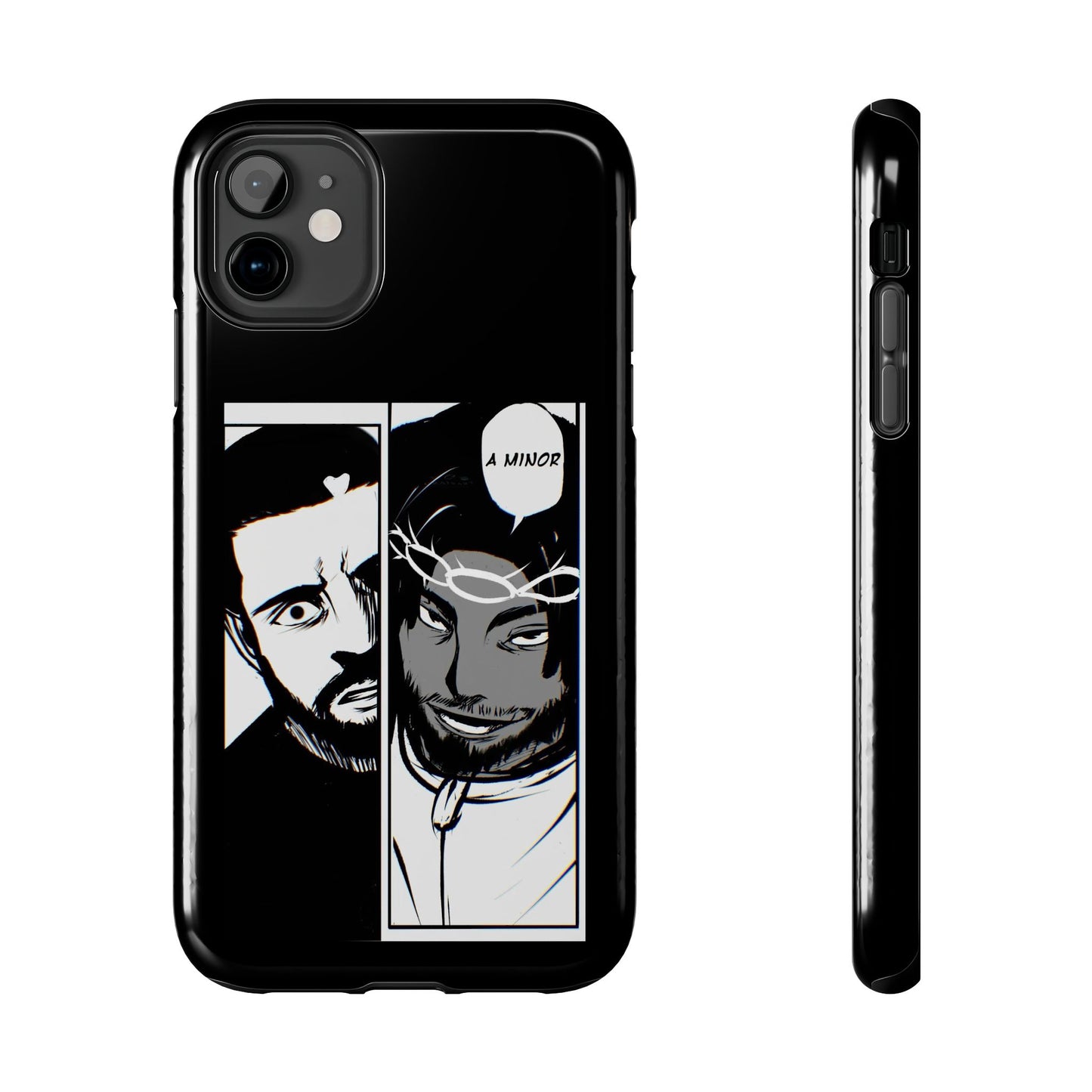 Kendrick Lamar Drake Anime Battle - Phone Case