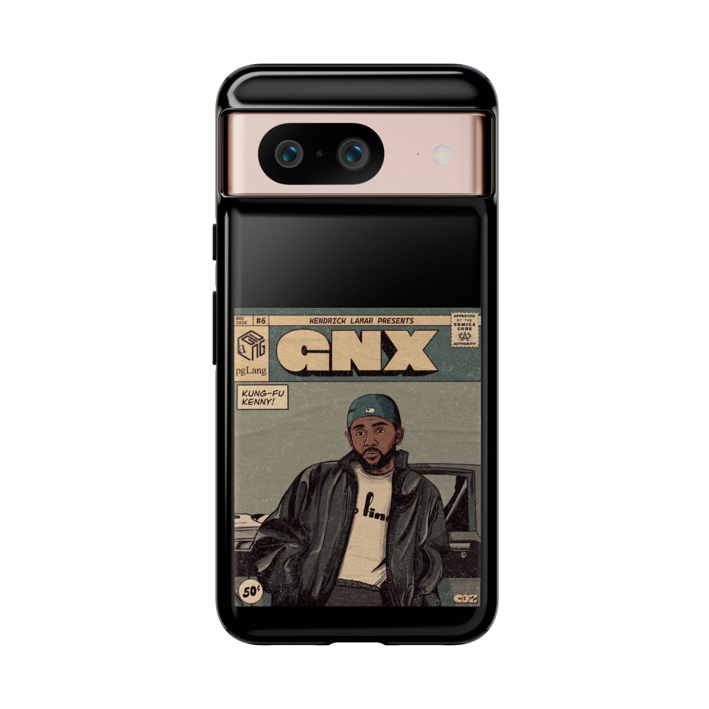 Kendrick Lamar "GNX" Comic Book Phone Case – Tough Shockproof Cover for iPhone, Samsung, & More
