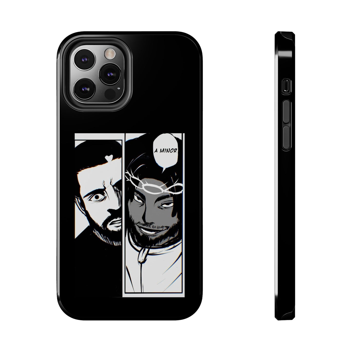 Kendrick Lamar Drake Anime Battle - Phone Case