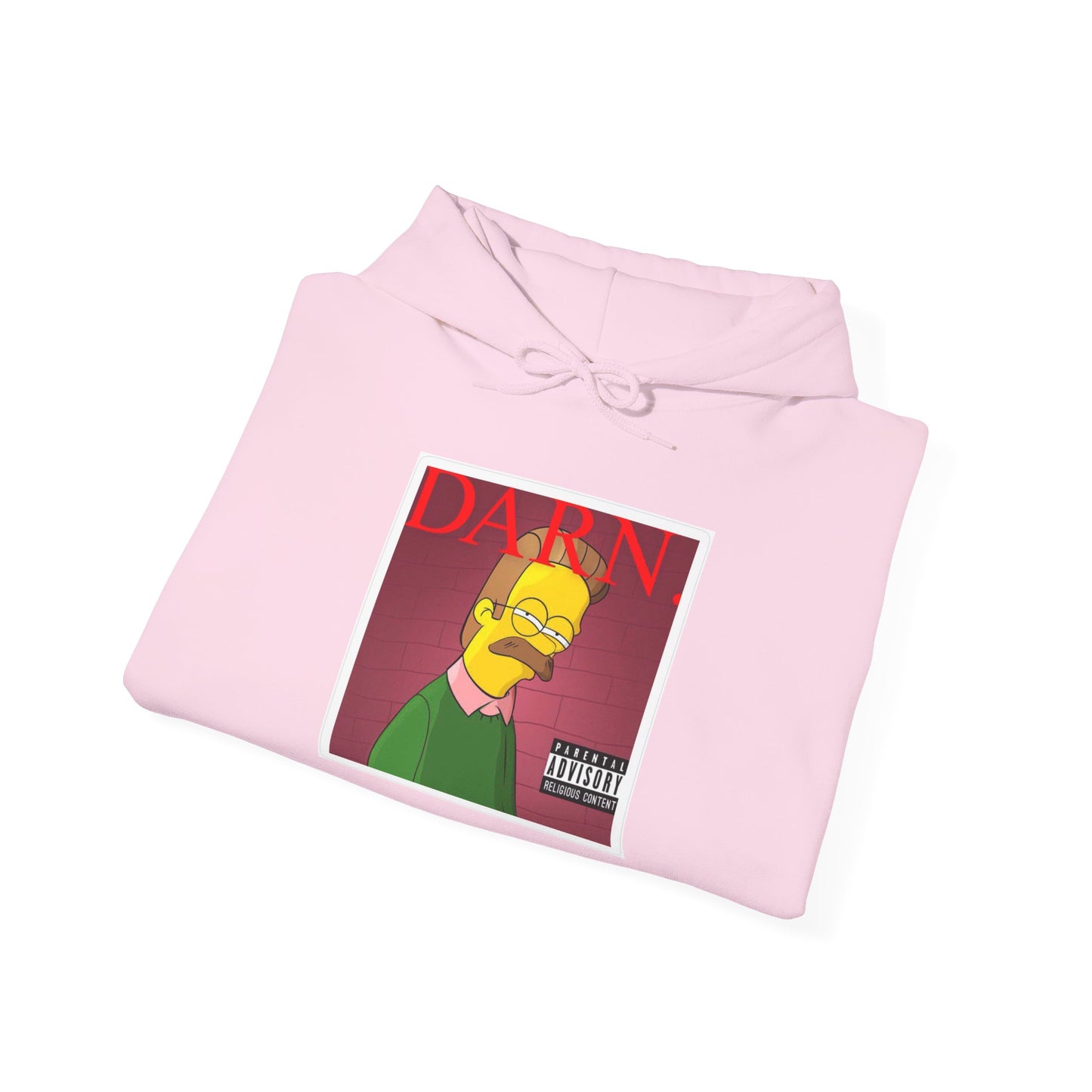 Kendrick Lamar X Simpsons "DARN" Ned Flanders Mashup Hoodie – Funny Rap Streetwear