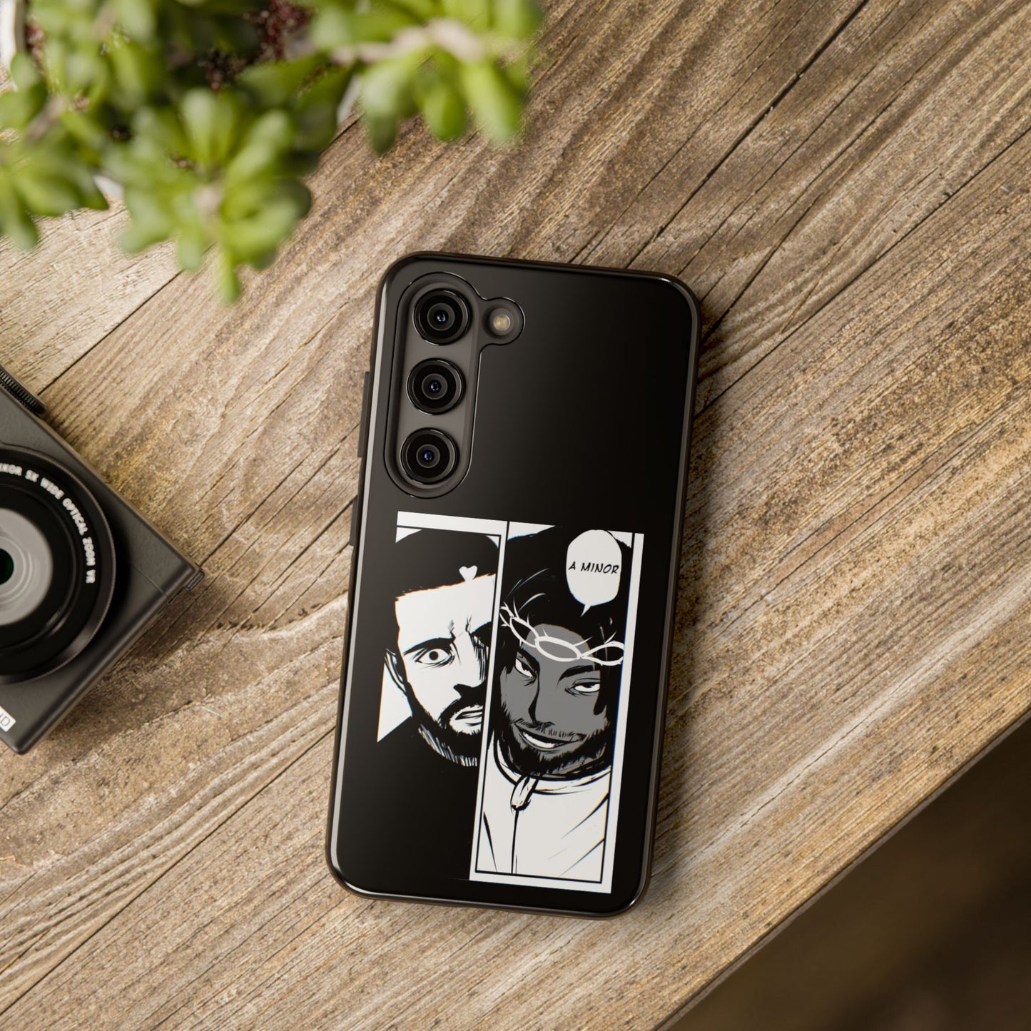 Kendrick Lamar Drake Anime Battle - Phone Case