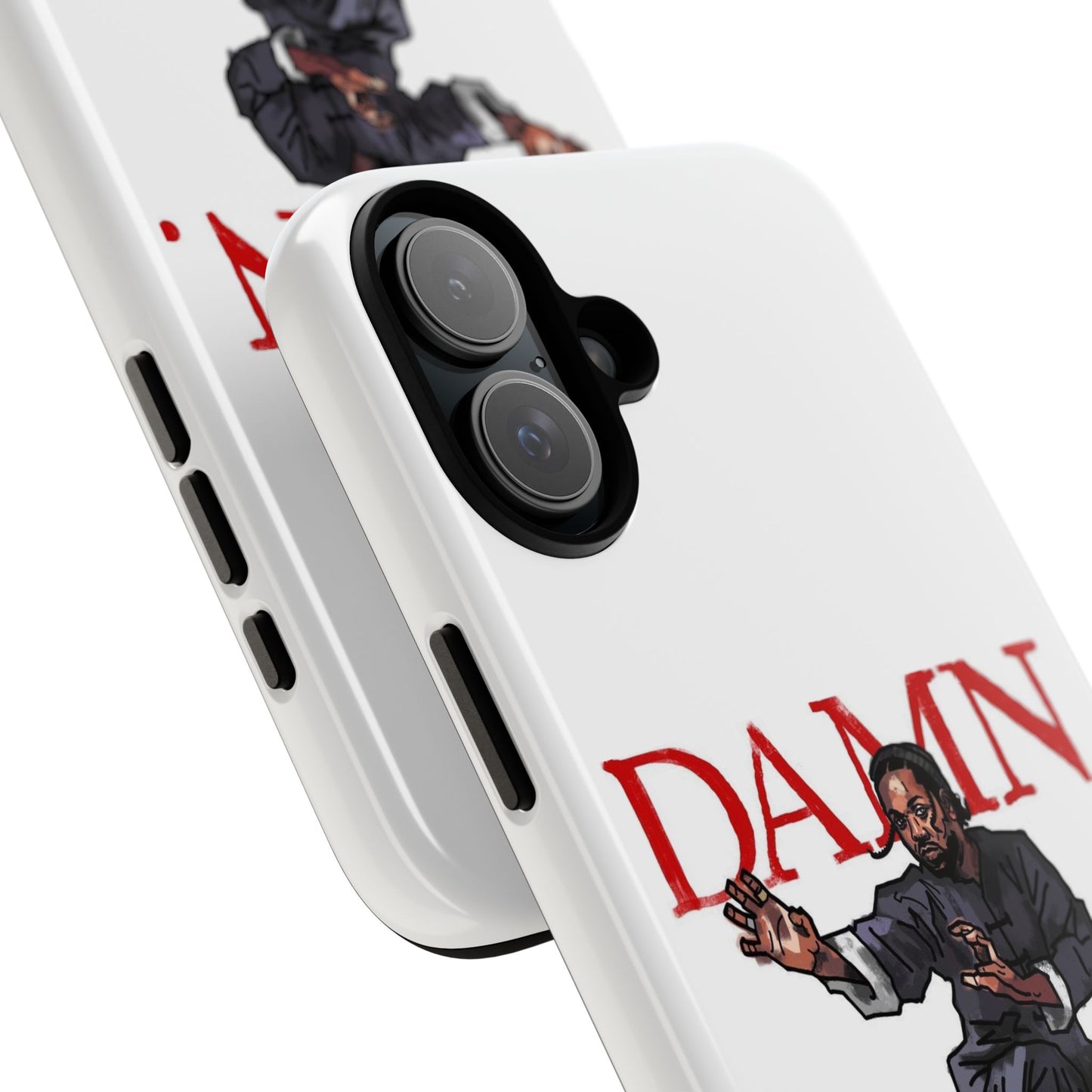 Kendrick Lamar “Kung Fu Kenny” DAMN Album Tough Phone Case – Shockproof Dual Layer Cover