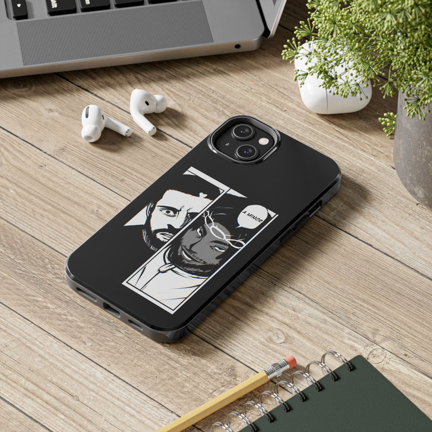 Kendrick Lamar Drake Anime Battle - Phone Case