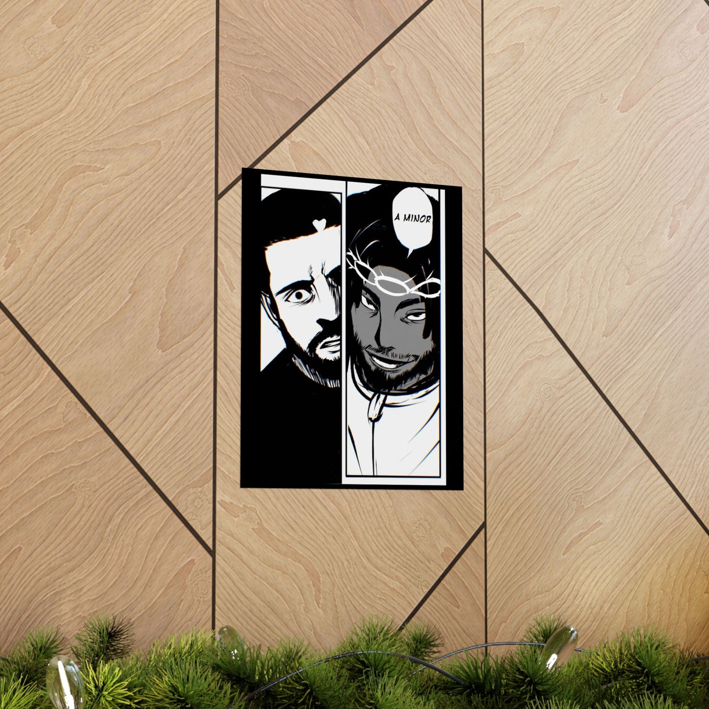 Kendrick Lamar Vs Drake Anime Battle - Matte Posters