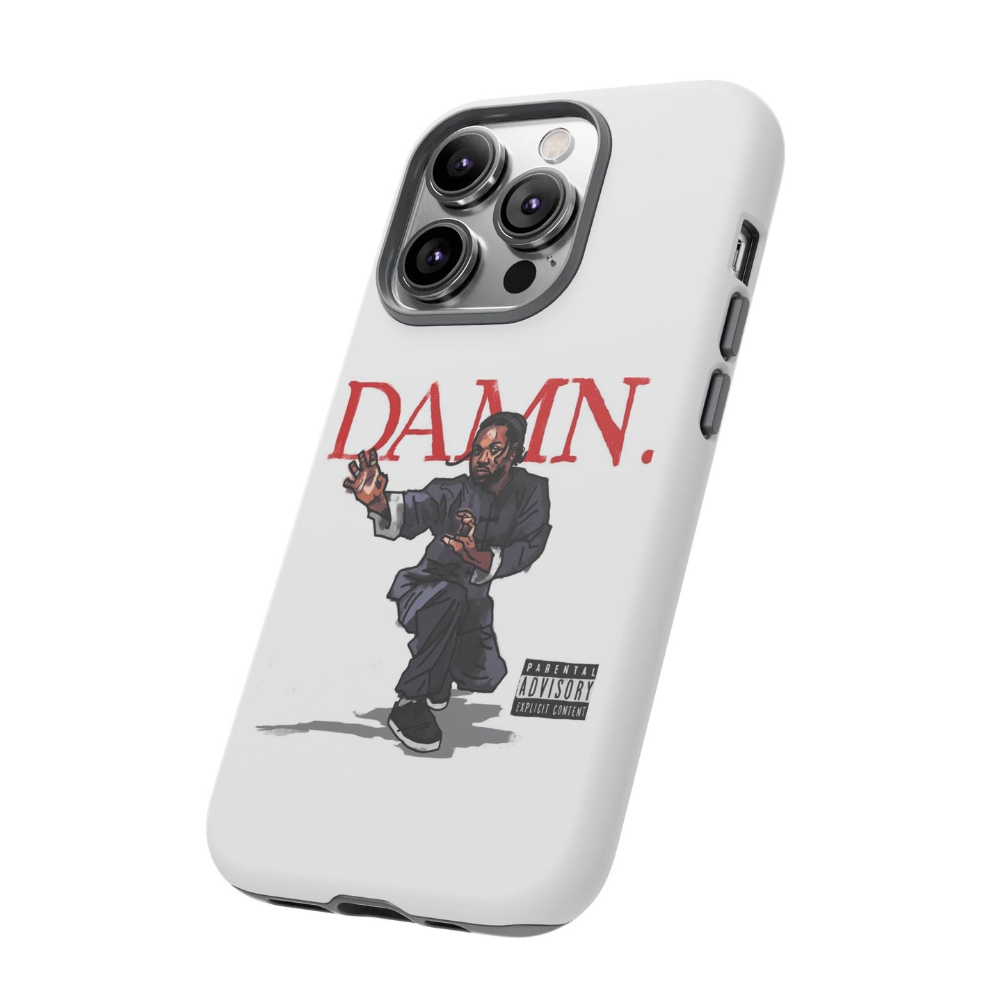 Kendrick Lamar “Kung Fu Kenny” DAMN Album Tough Phone Case – Shockproof Dual Layer Cover