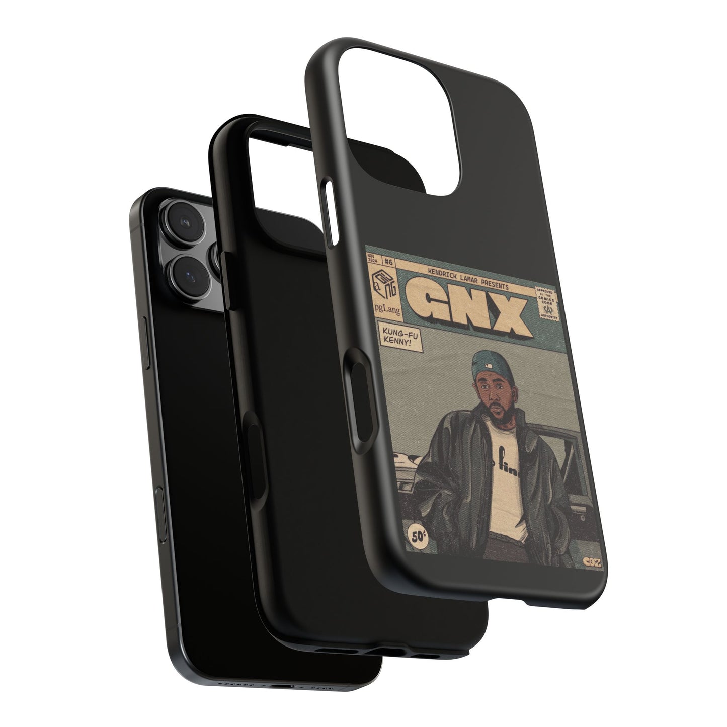 Kendrick Lamar "GNX" Comic Book Phone Case – Tough Shockproof Cover for iPhone, Samsung, & More