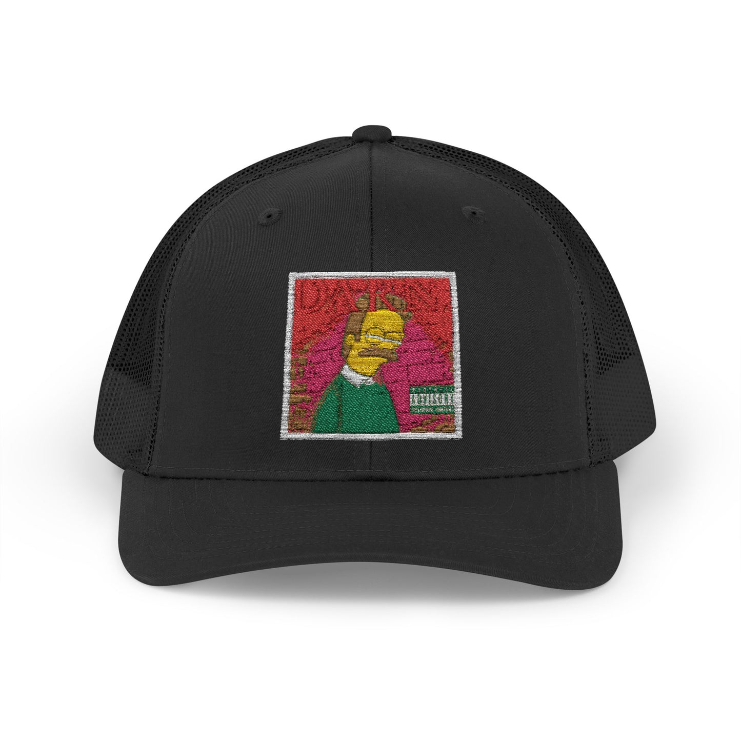 Kendrick Lamar X Simpsons 'Darn' Ned Flanders Mashup - Snapback Cap