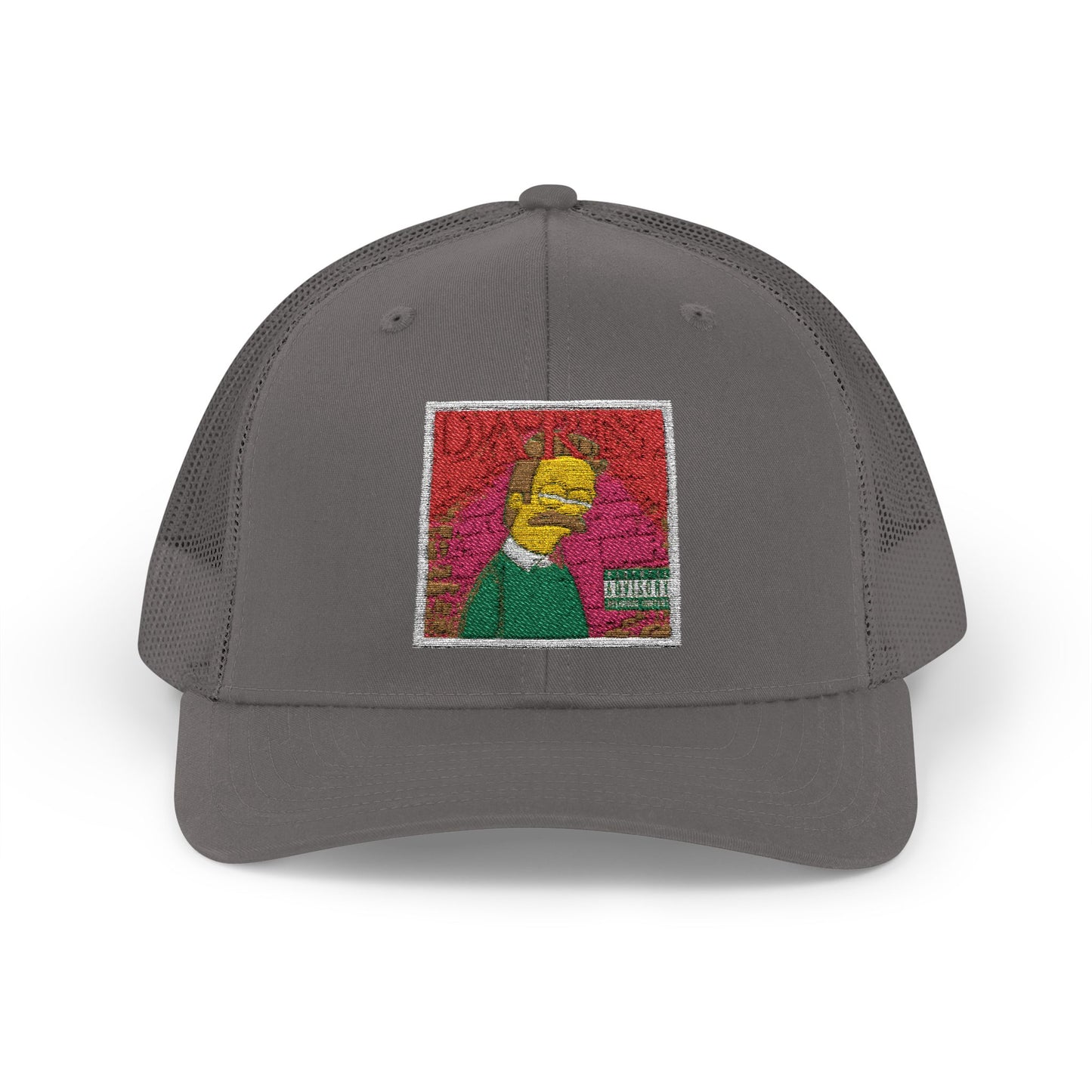 Kendrick Lamar X Simpsons 'Darn' Ned Flanders Mashup - Snapback Cap