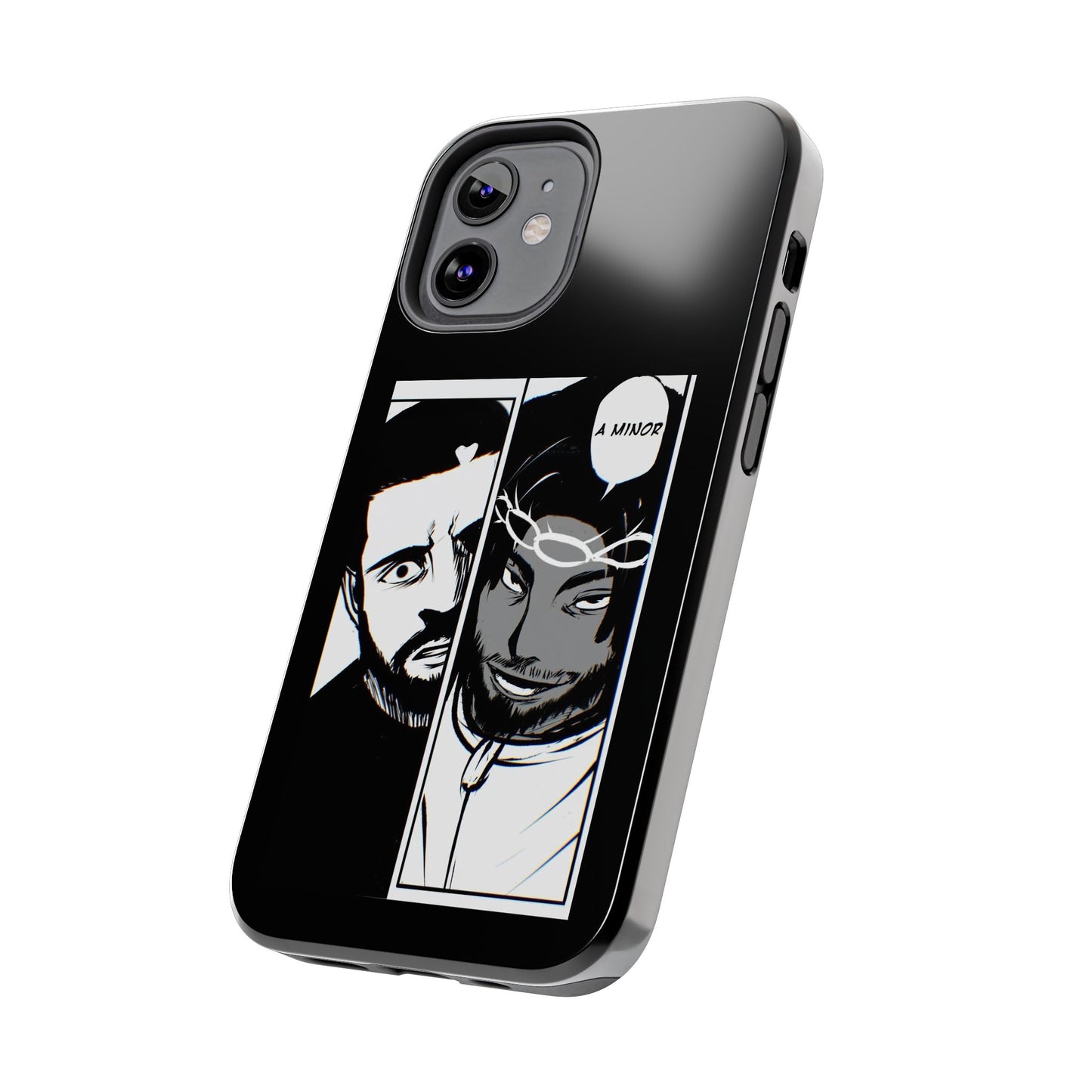 Kendrick Lamar Drake Anime Battle - Phone Case