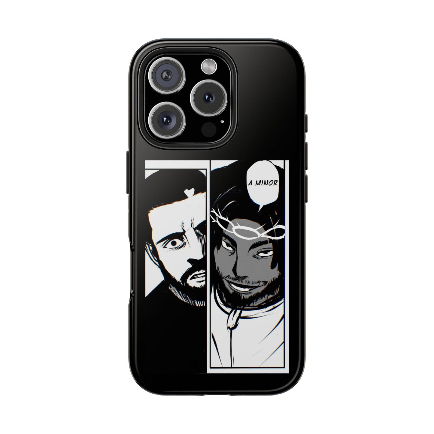 Kendrick Lamar Drake Anime Battle - Phone Case
