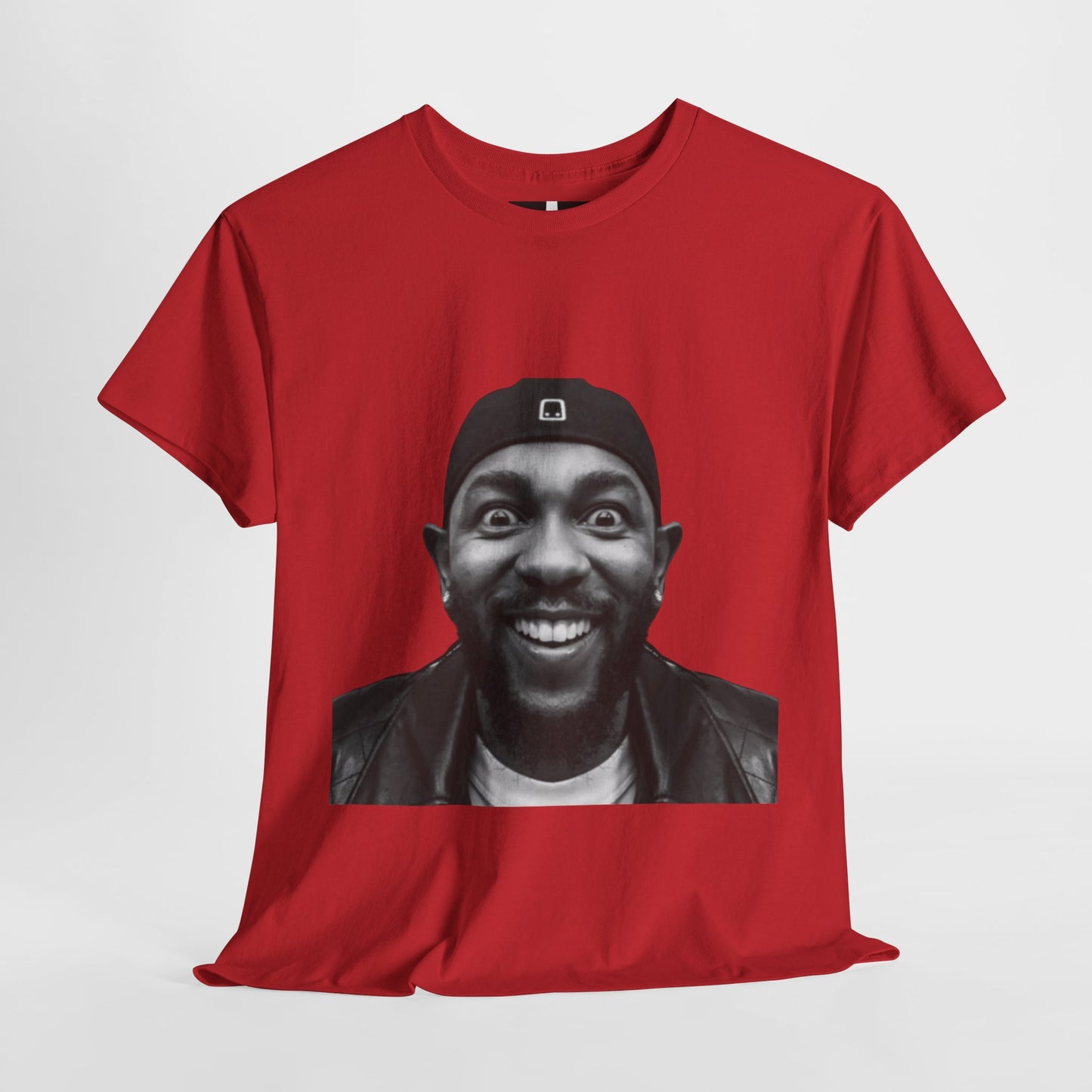 Kendrick Lamar Meme Face Mustard - T-Shirt/Unisex Heavy Cotton Shirt