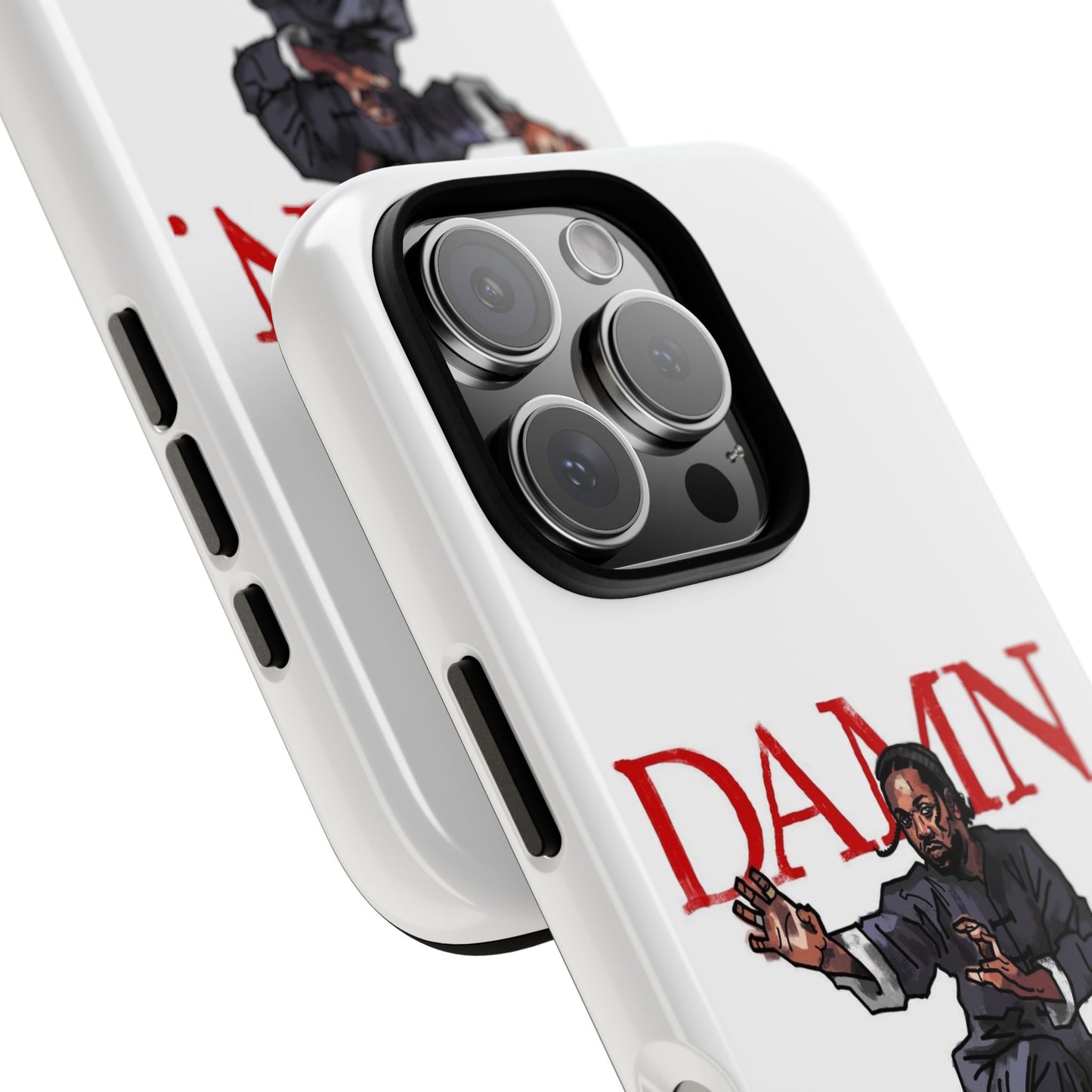 Kendrick Lamar “Kung Fu Kenny” DAMN Album Tough Phone Case – Shockproof Dual Layer Cover