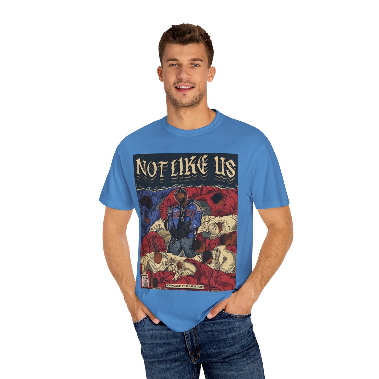 Kendrick Lamar "Not Like Us" Comic Cover - T-shirt