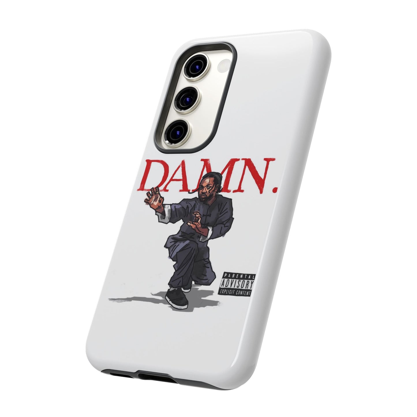 Kendrick Lamar “Kung Fu Kenny” DAMN Album Tough Phone Case – Shockproof Dual Layer Cover