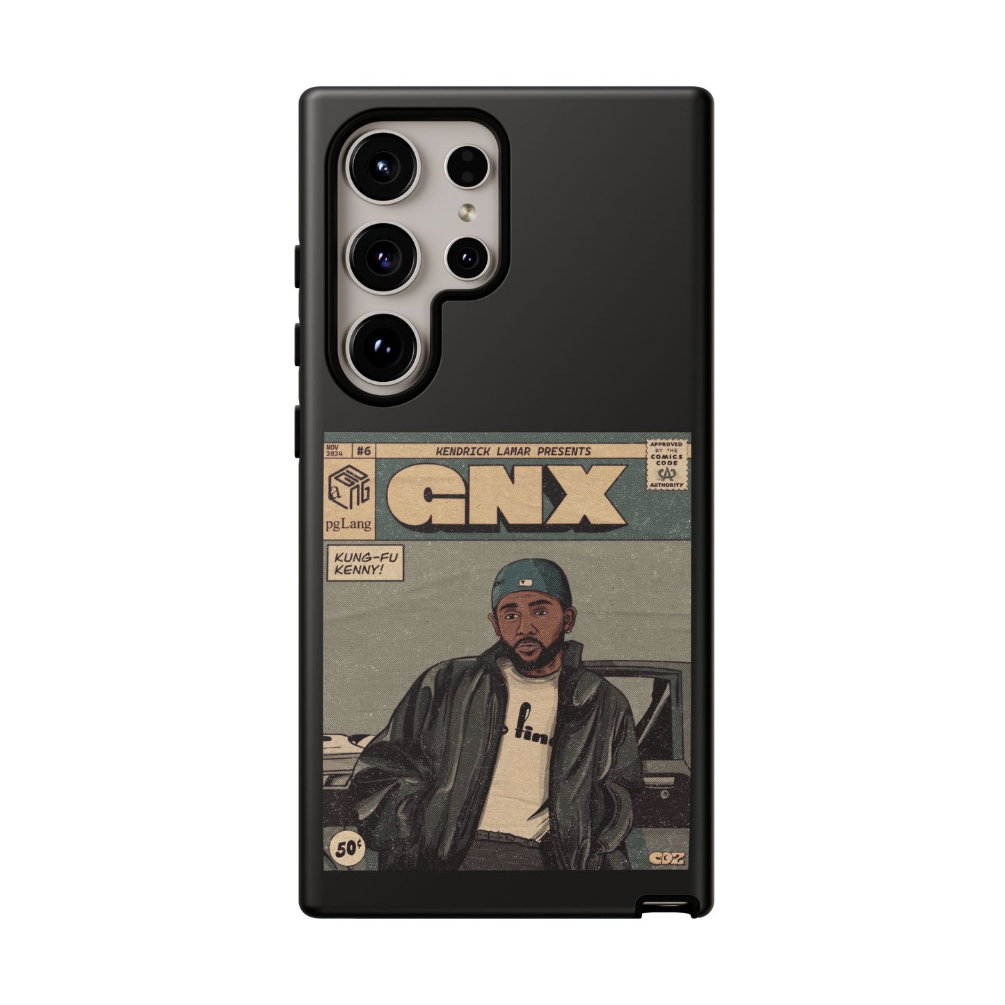 Kendrick Lamar "GNX" Comic Book Phone Case – Tough Shockproof Cover for iPhone, Samsung, & More