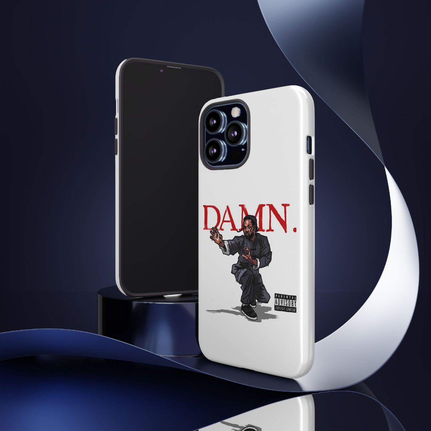 Kendrick Lamar “Kung Fu Kenny” DAMN Album Tough Phone Case – Shockproof Dual Layer Cover